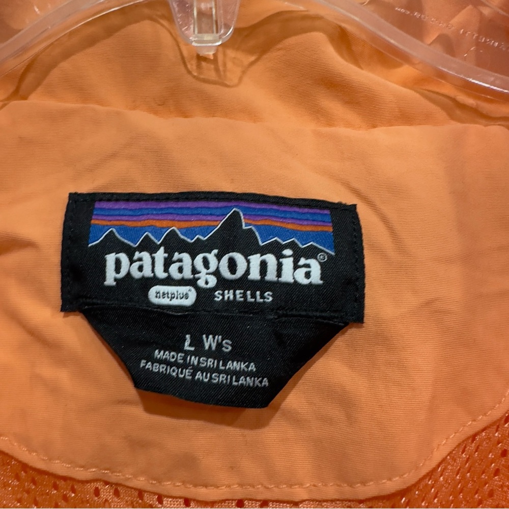 Patagonia Orange Hooded Jacket - Picture 5 of 11